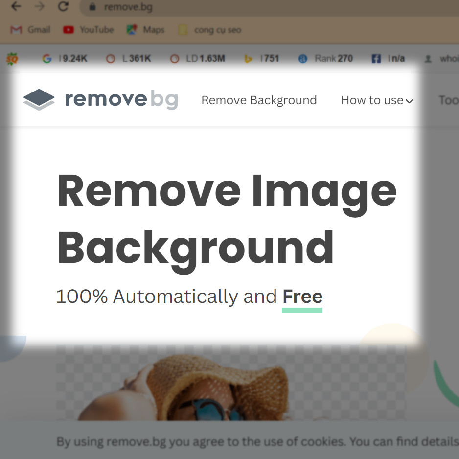 Cách xóa phông nền ảnh, xóa Background ảnh trực tuyến miễn phí