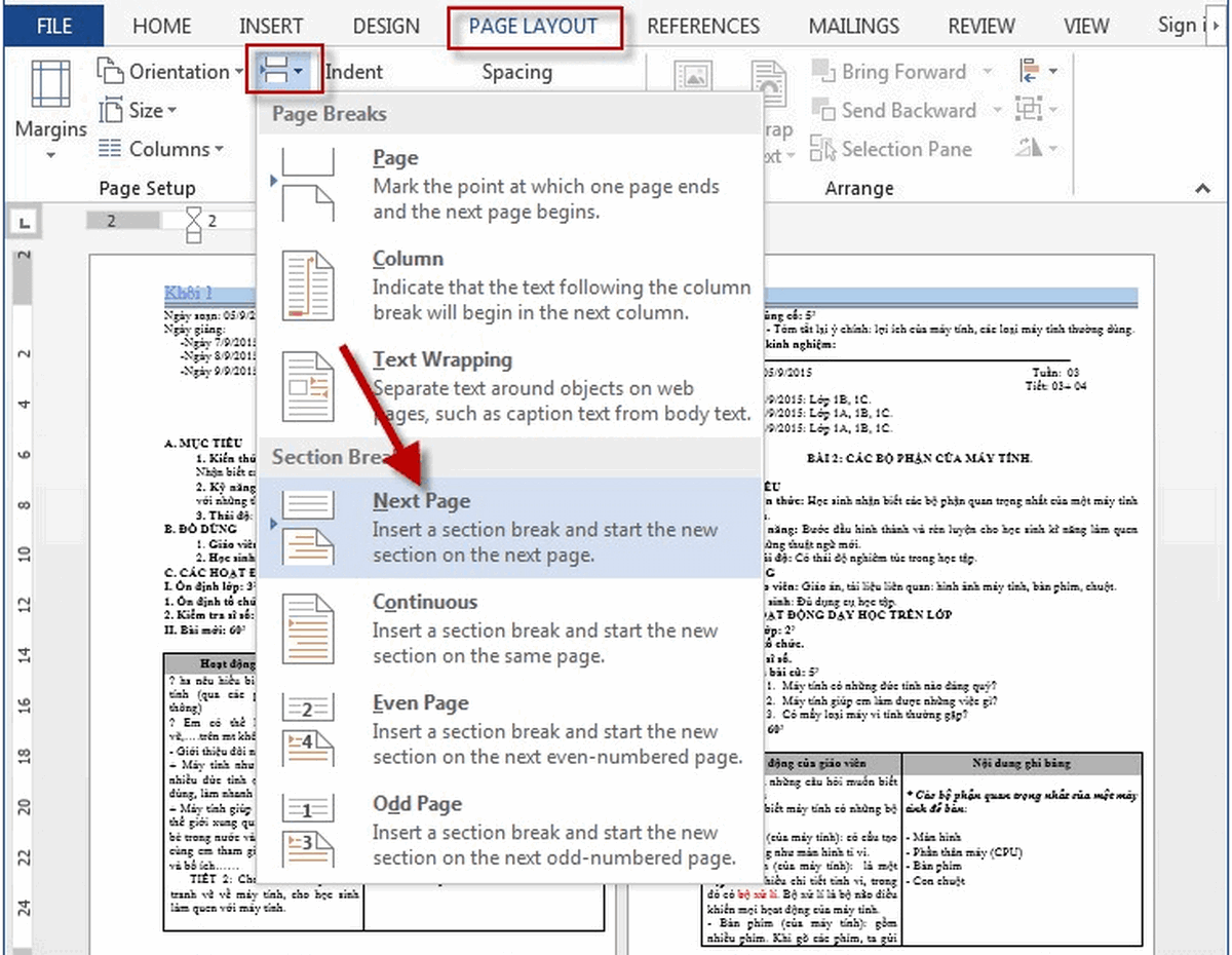 Cách tạo Header và Footer trong Word nhanh và đơn giản